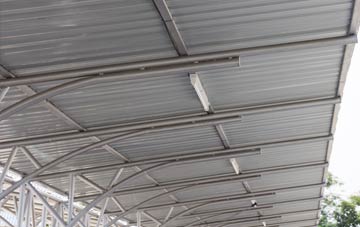 installing Chambercombe metal roofing